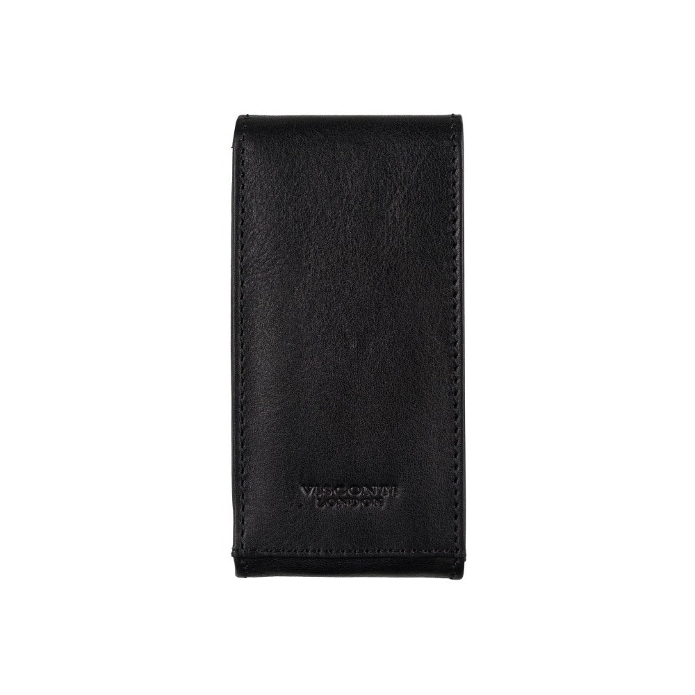 Visconti Time black watch pouch with cushion