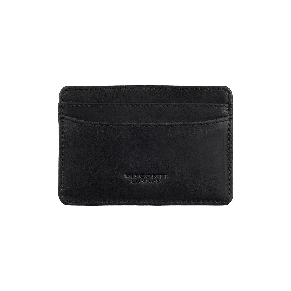 Visconti Carlo black card holder, reverse