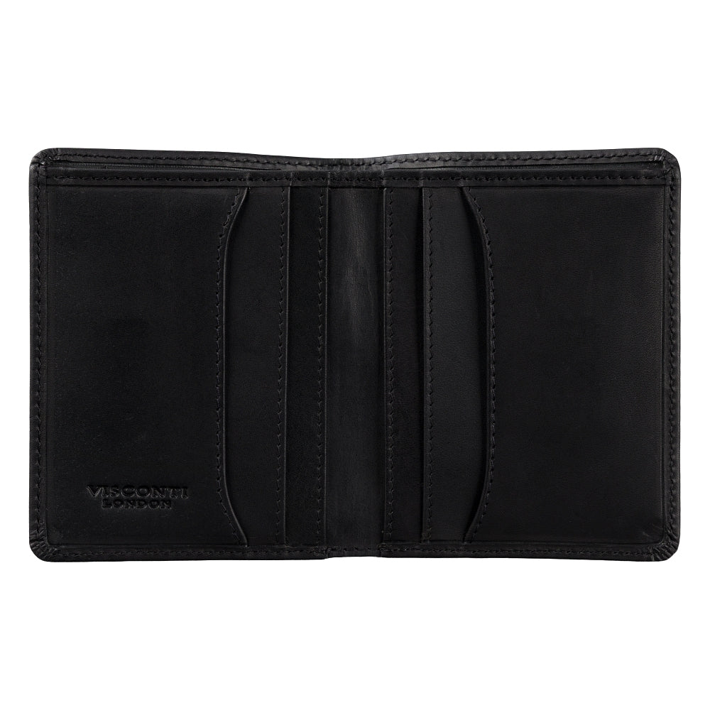 Fabio Leather Wallet – Black
