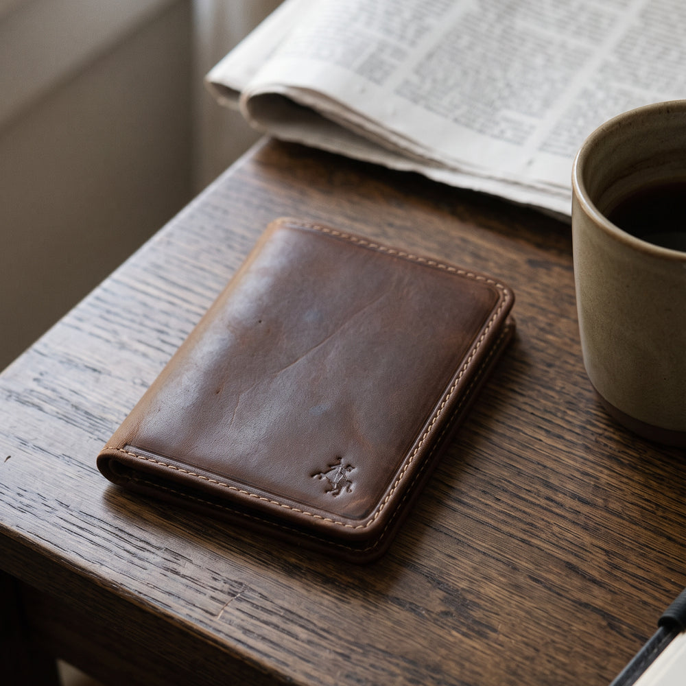Fabio Leather Wallet – Rich Tan